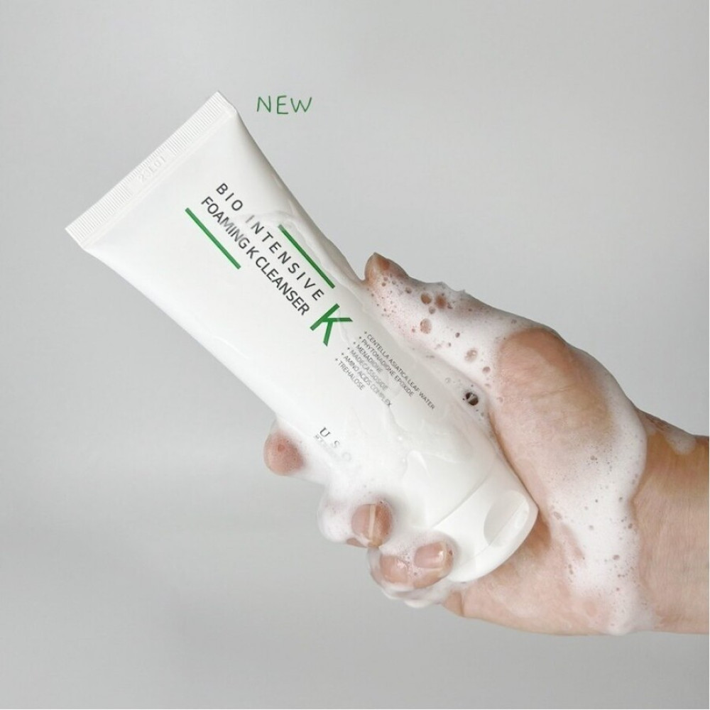 Нормалізуючий гель для вмивання - Usolab Bio Intensive Foaming K Cleanser фото 2