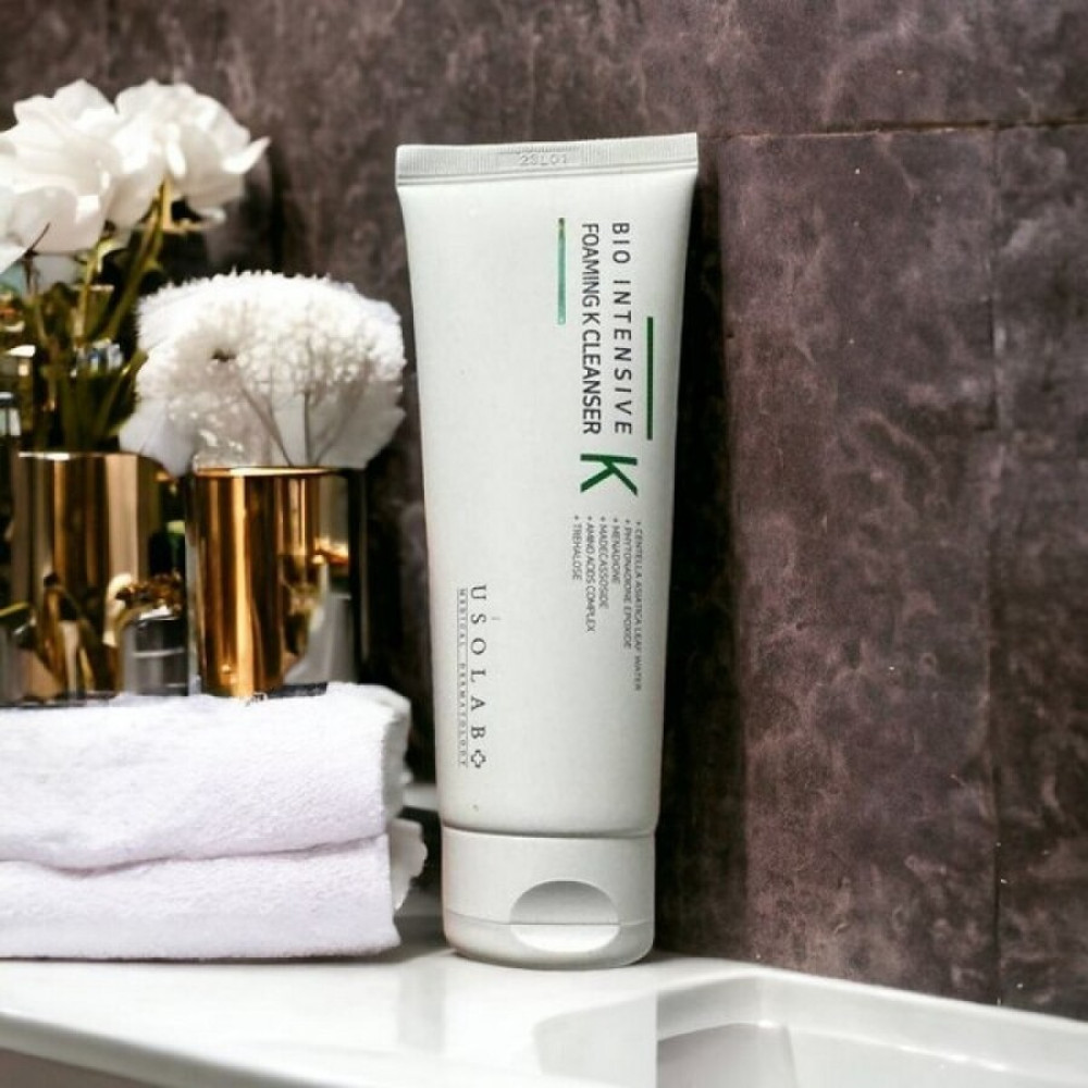 Нормалізуючий гель для вмивання - Usolab Bio Intensive Foaming K Cleanser фото 3