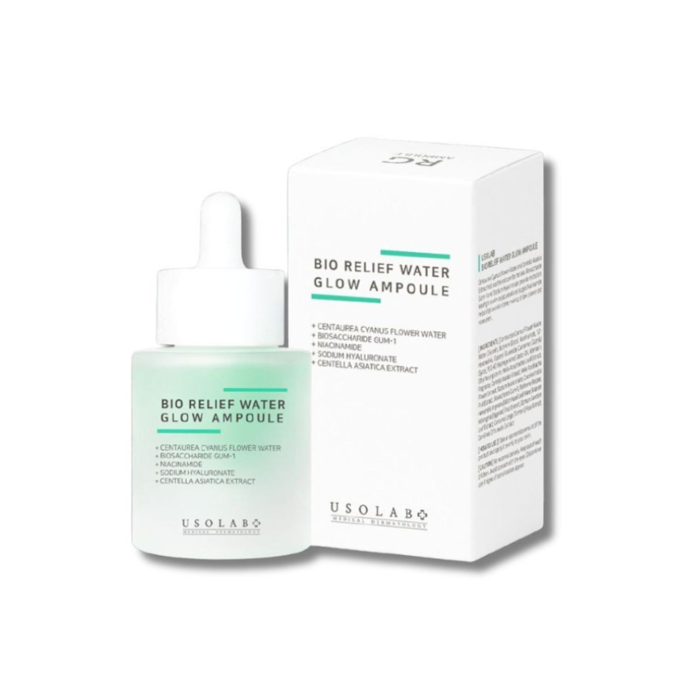 Зволожувальна сироватка для сяйва шкіри - Usolab Bio Relief Water Glow Ampoule