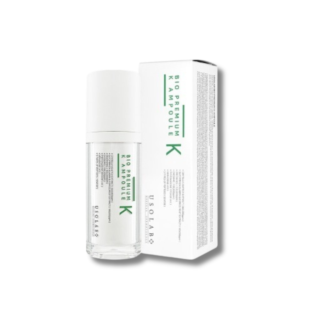 Заспокійлива кремова сироватка для сяйва шкіри - Usolab Bio Premium K Ampoule - Фото 1