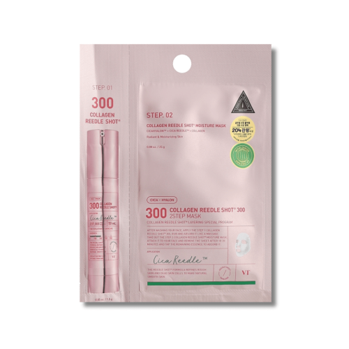 Колагенова двоетапна маска - VT Cosmetics Collagen Reedle Shot 300 2 Step Mask фото