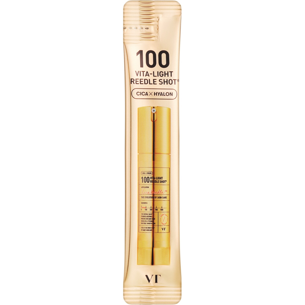 Микроигловая сыворотка с витамином С (набор стеков) - VT Cosmetics 100 Vita-Light Reedle Shot  фото 2