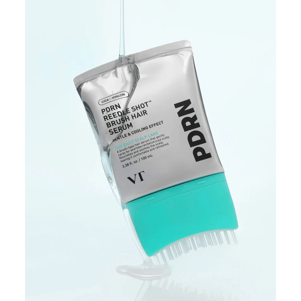 Щітка-аплікатор для волосся із сироваткою - VT Cosmetics PDRN Reedle Shot Brush Hair Serum фото 4