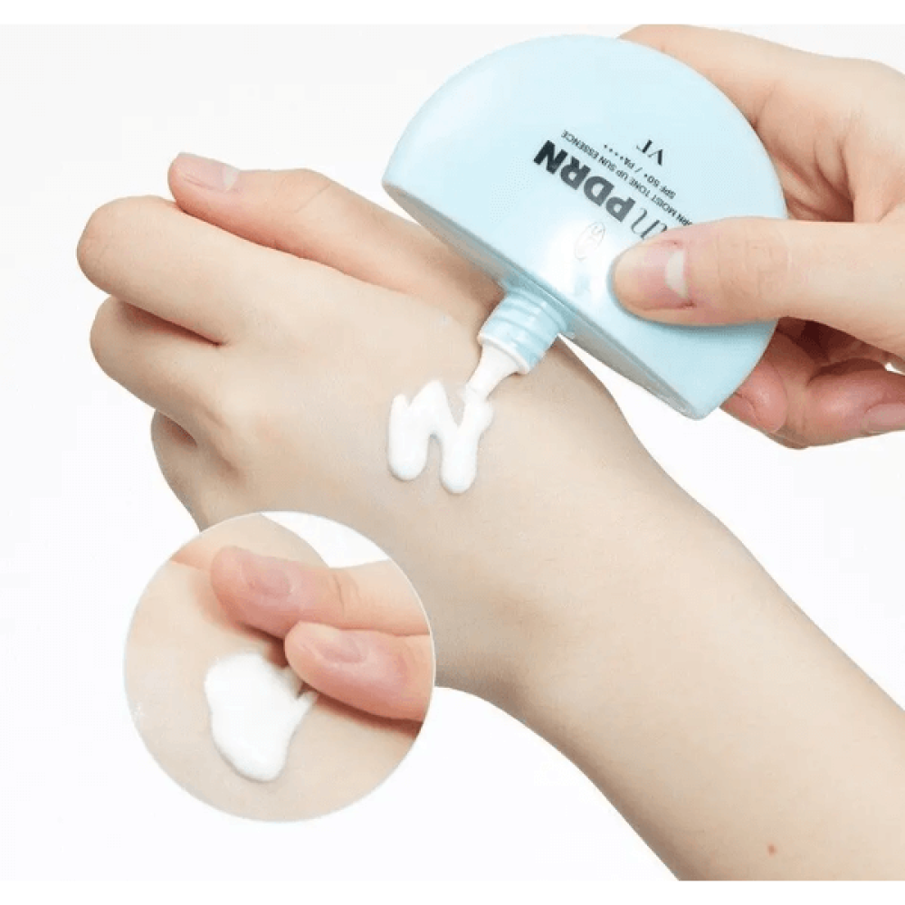 Солнцезащитная эссенция с PDRN - VT Cosmetics PDRN Essence Moist Tone Up Sun Essence SPF50+ PA++++ фото 2