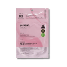 Укрепляющая гидрогелевая маска с коллагеном для лица - VT Cosmetics Collagen Reedle Shot 100 2-Step Hydrogel Mask фото