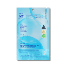 Увлажняющая гидрогелевая маска для лица со спикулами - VT Cosmetics Hydrop Reedle Shot 100HL 2 Step Hydrogel Mask