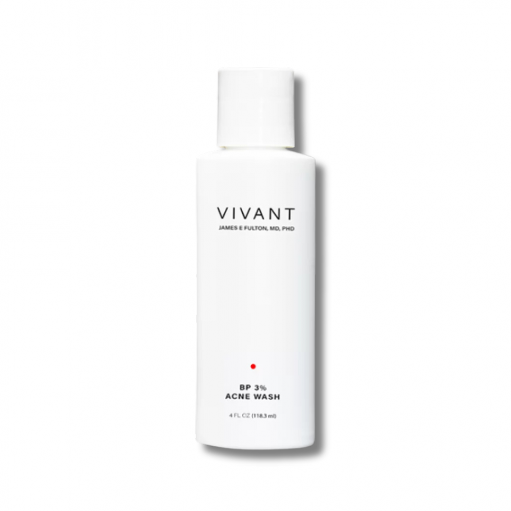 Очищаючий гель для обличчя — Vivant Skin Care Gentle Wash BP 3%  - Фото 1