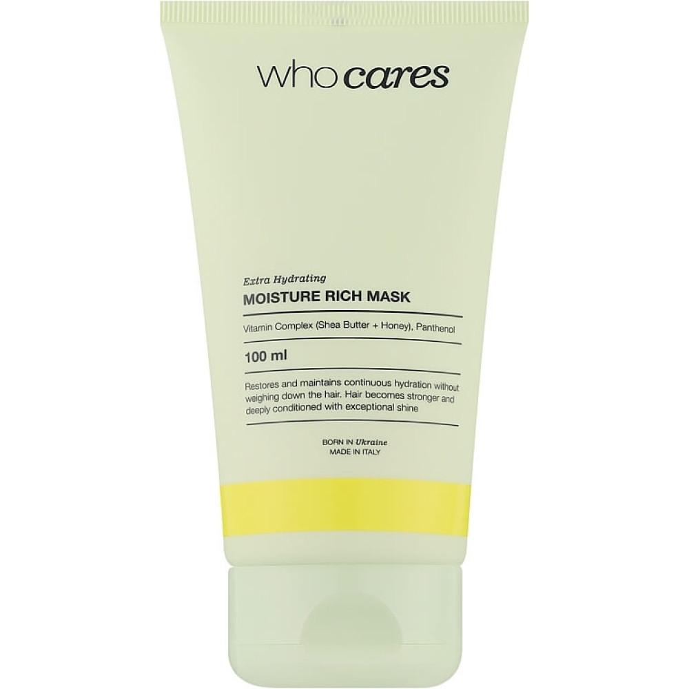 Маска зволожуюча для сухого та пошкодженого волосся - Who Cares Moisture Rich Mask фото 2