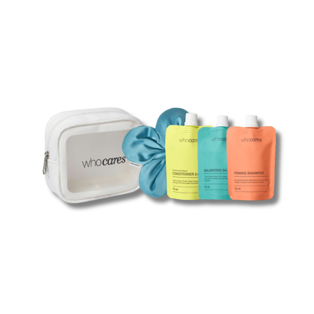 Набір тревел засобів для волосся - Who Cares Best Sellers Hair Set - Фото 1
