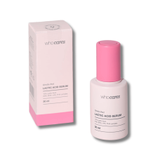 Незмивна сироватка-пілінг з молочною кислотою - Who Cares Gentle Peel Lactic Acid Serum