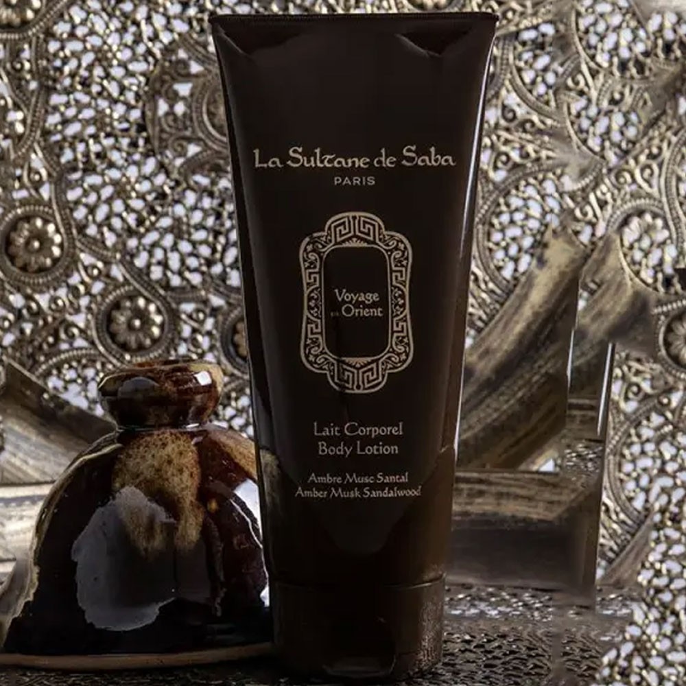 Крем-гель для душу «Амбра, мускус і сандал» - La Sultane de Saba Amber Musk Sandalwood Shower Cream фото 2
