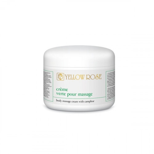 Камфорний крем для масажу - Yellow Rose Crème Verte Pour Massage  фото