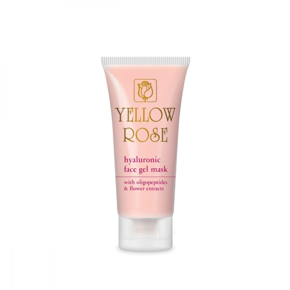 Гелева маска для обличчя - Yellow Rose Hyaluronic Face Gel Mask  - Фото 1