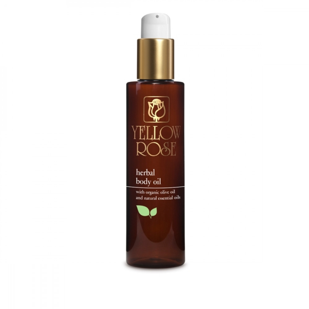Поживне масло для тіла - Yellow Rose Herbal Body Oil 