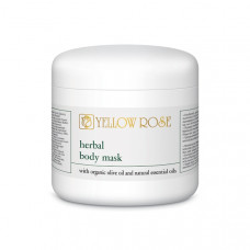 Поживна і зволожуюча крем-маска для тіла - Yellow Rose Herbal Body Mask 