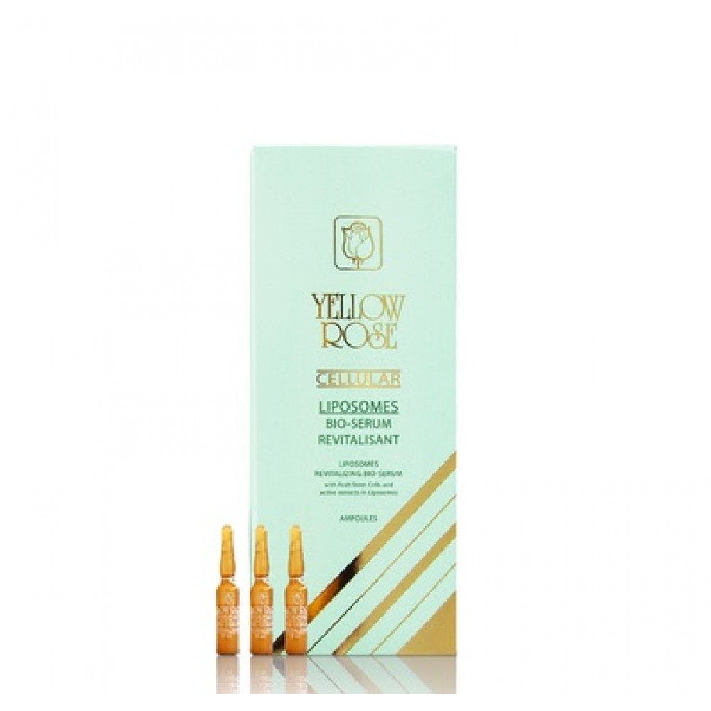 Омолоджуюча біо-сироватка - Yellow Rose Cellular Liposomes Bio-serum  - Фото 1