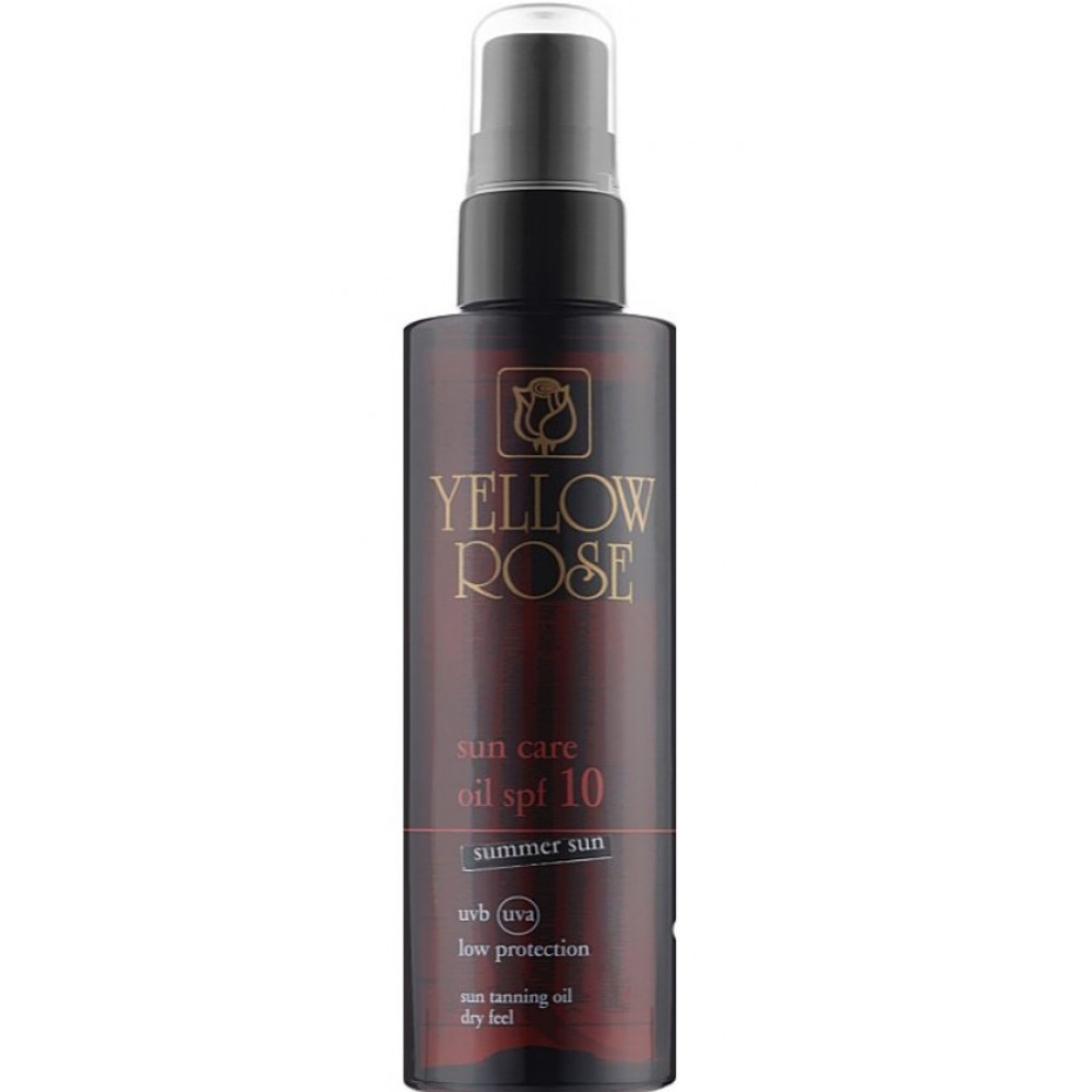 Масло для загара - Yellow Rose Sun Care Oil SPF10 Summer Sun - Фото 1