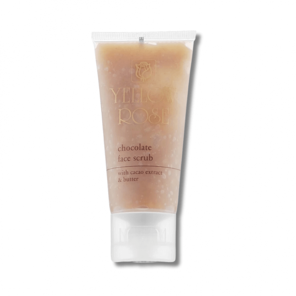 Энергетический шоколадный скраб - Yellow Rose Chocolate Face Scrub - Фото 1