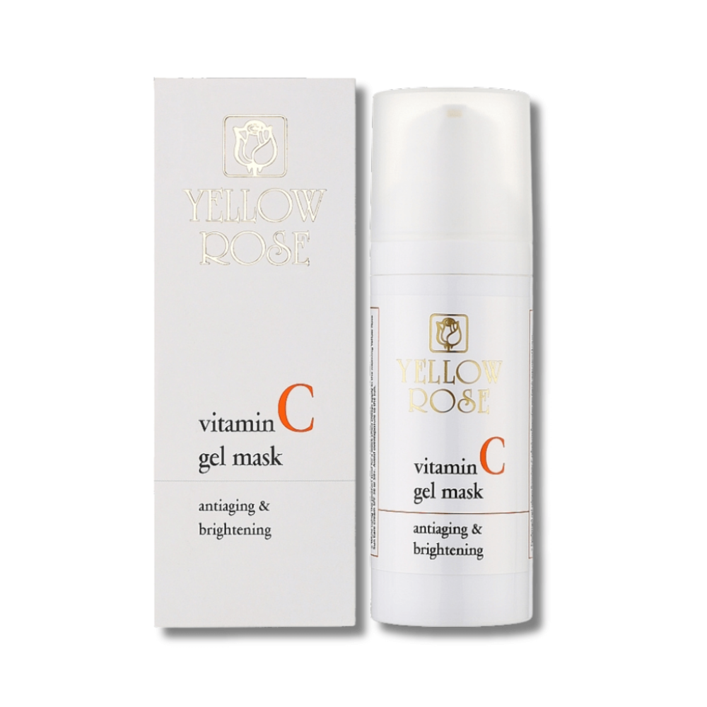 Гелевая маска для лица с витамином С - Yellow Rose Vitamin C Gel Mask - Фото 1