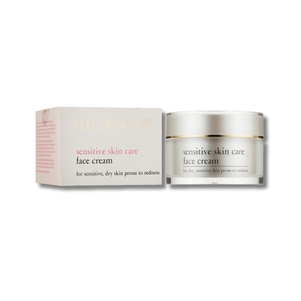 Крем для чутливої ​​шкіри - Yellow Rose Sensitive Skin Care Face Cream - Фото 1