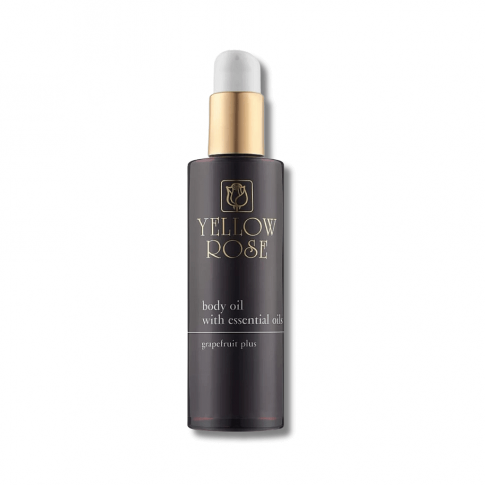 Масажна олія з ефірною олією грейпфрута - Yellow Rose Body Massage Oil with grapefruit  - Фото 1
