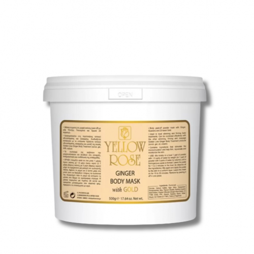 Маска для тіла з золотом і імбирем - Yellow Rose Ginger Body Mask  фото