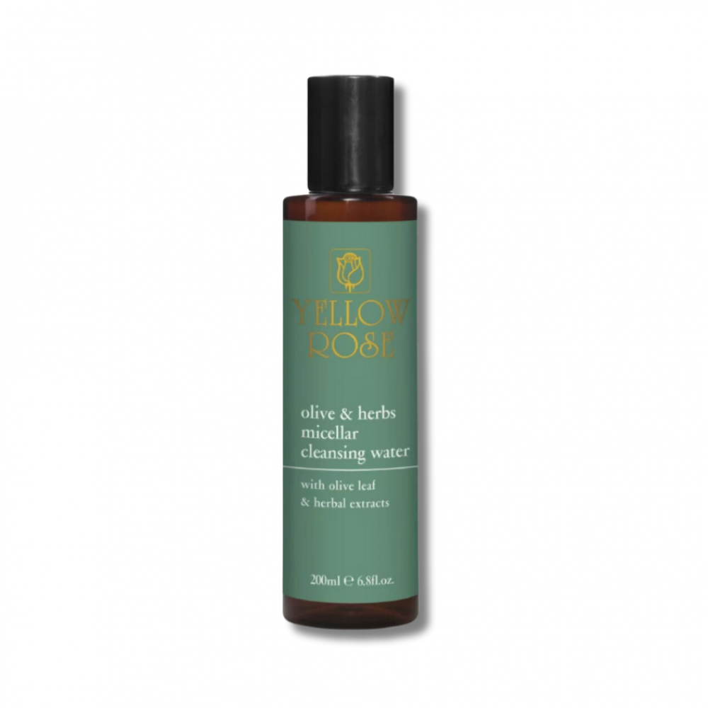 Міцелярна вода з рослинними екстрактами - Yellow Rose Olive and Herbs Micellar Cleansing Water  - Фото 1