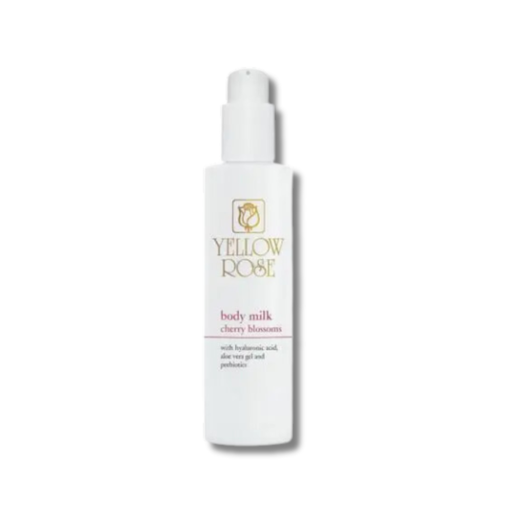 Молочко для тела с ароматом цветения сакуры - Yellow Rose Body Milk Cherry Blossoms - Фото 1