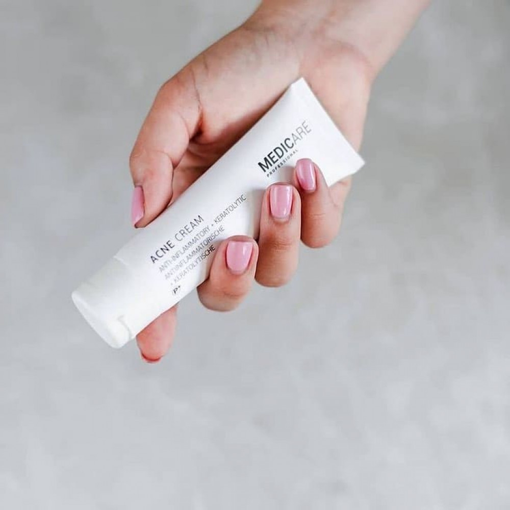 Крем для проблемної шкіри - Medicare Acne Cream Anti-Inflammatory + Keratolytic фото 2