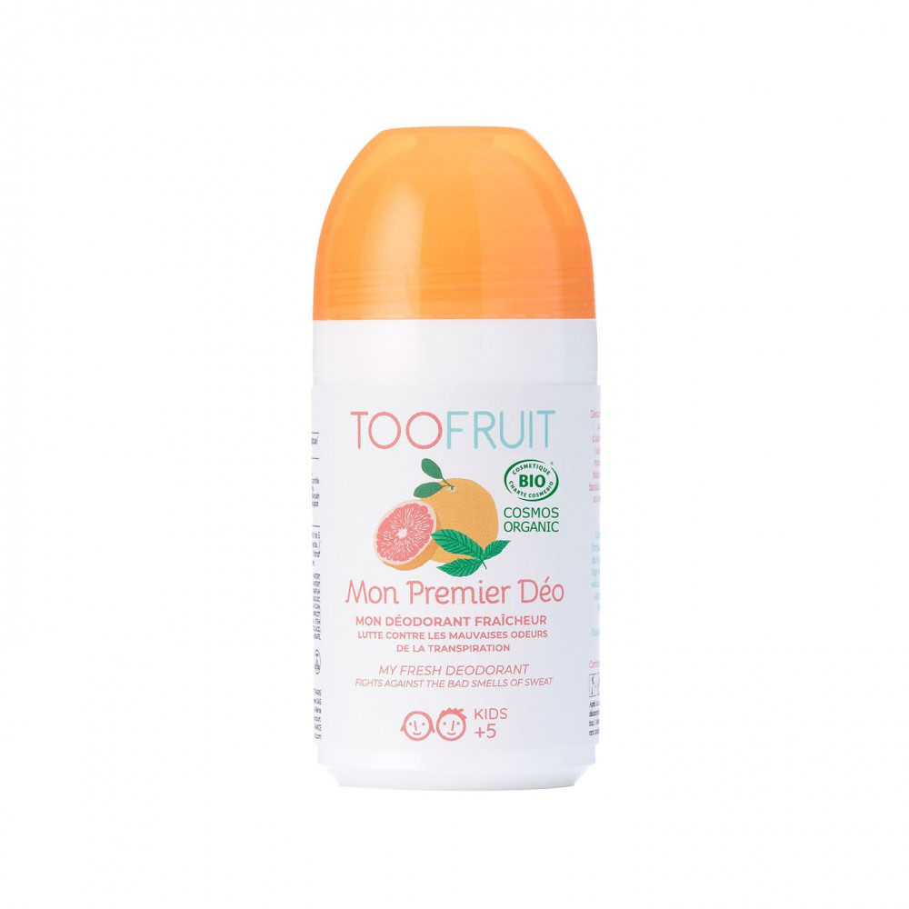 Дезодорант "Мій Перший Део" грейпфрут & м'ята - TOOFRUIT Fresh Deodorant Sensetive Skin   - Фото 1