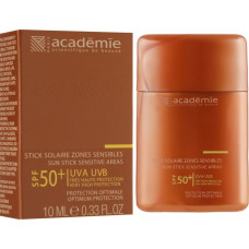 Захисний олівець для чутливих зон SPF 50 - Academie Sun Stick Sensitive Areas