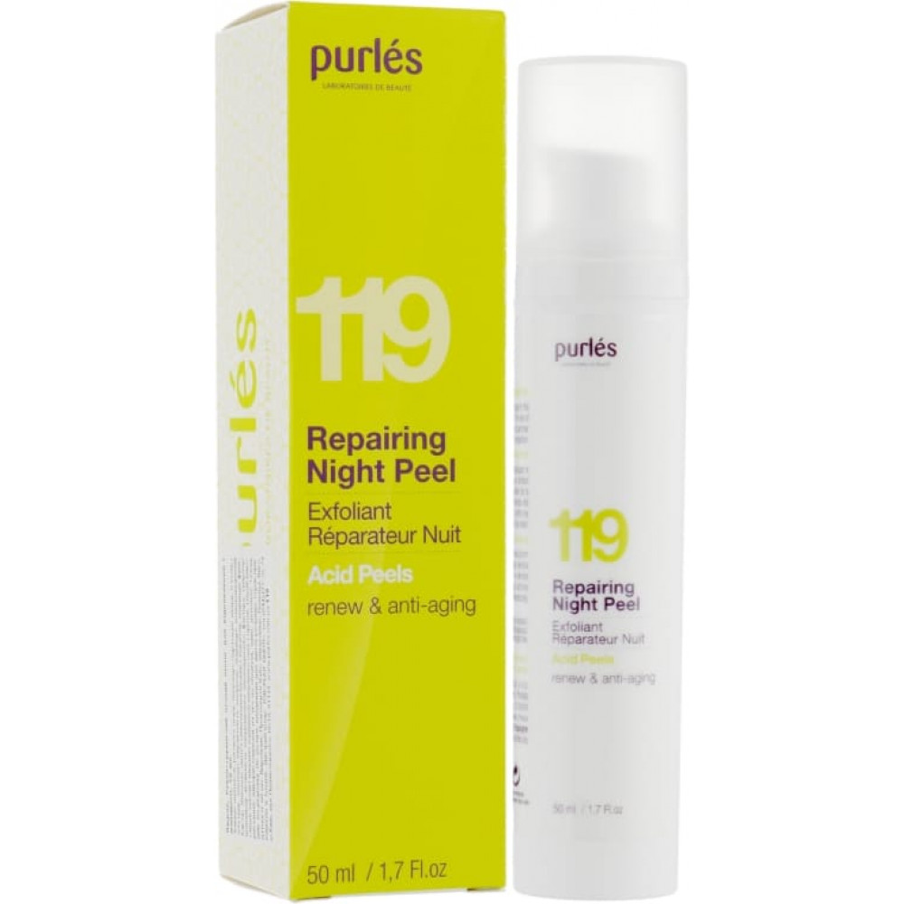 Реконструюючий нічний пілінг для відновлення та молодості - Purles 119 Repairing Night Peel - Фото 1