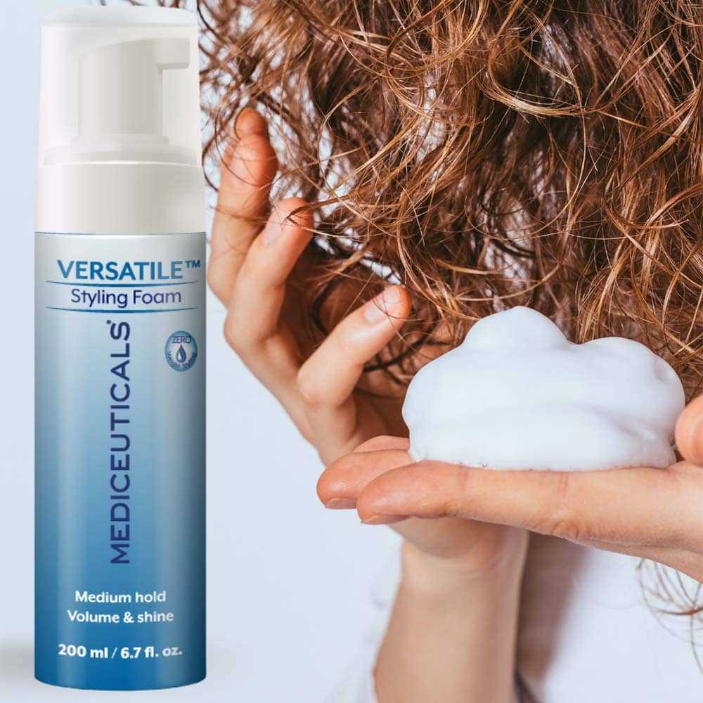Стайлінговий мус середньої фіксація - Mediceuticals Hairbody Zero Weing Styling Versatile Styling Foam фото 2