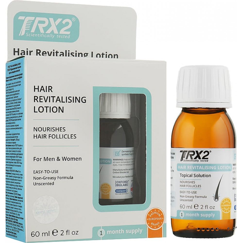 Відновлюючий лосьйон проти випадіння волосся - Oxford Biolabs TRX2 Hair Revitalizing Lotion фото 2