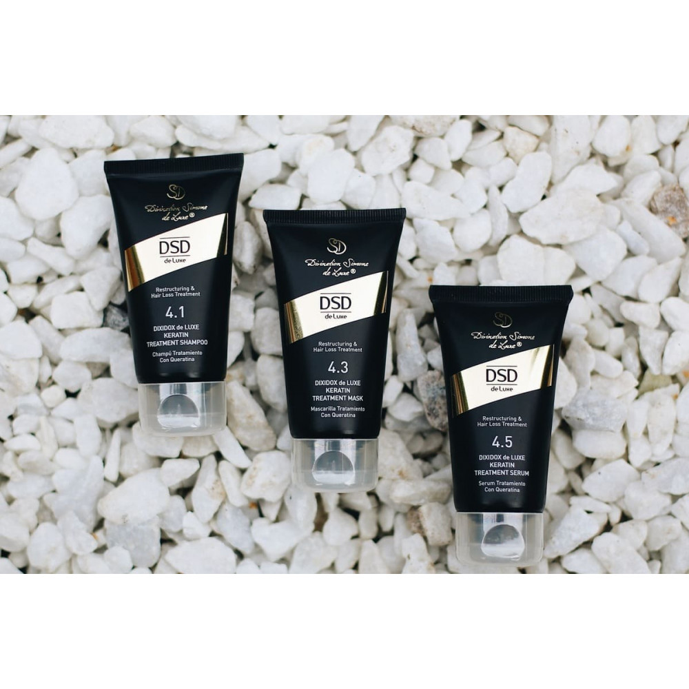 Тревел-набір для відновлення волосся - DSD de Luxe Restructuring and Hair Loss Treatment Travel Set фото 4