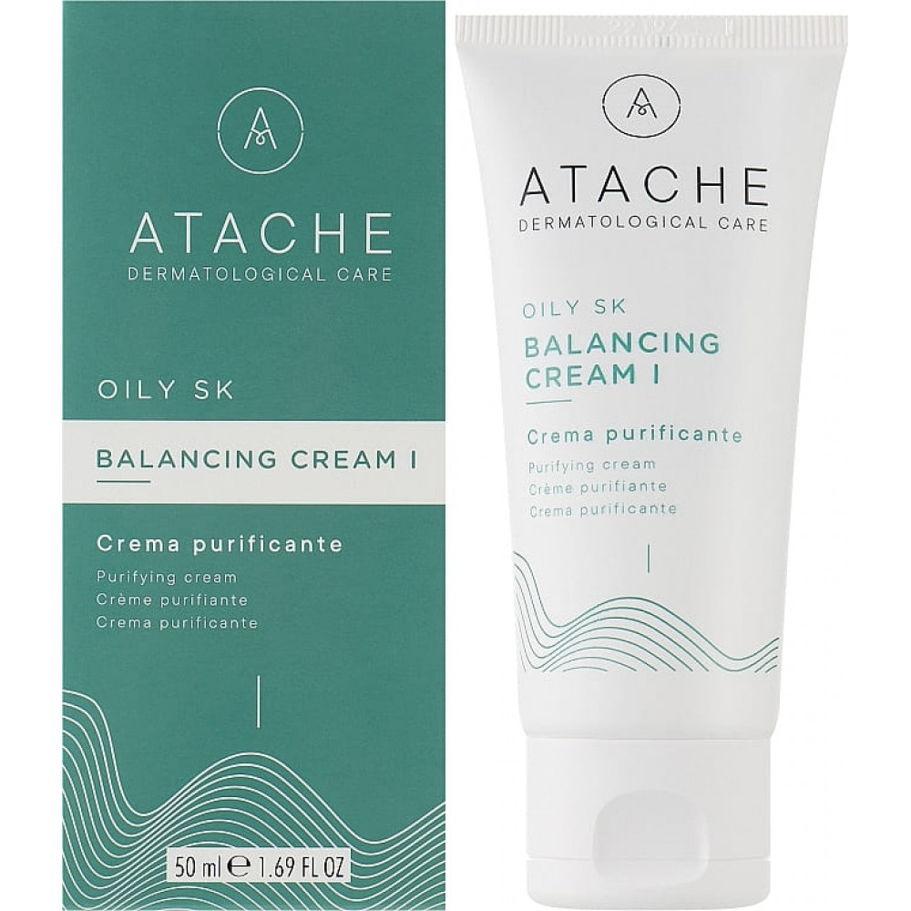 Балансирующий крем для кожи акнэ - Atache Oily SK Balancing Cream I - Фото 1