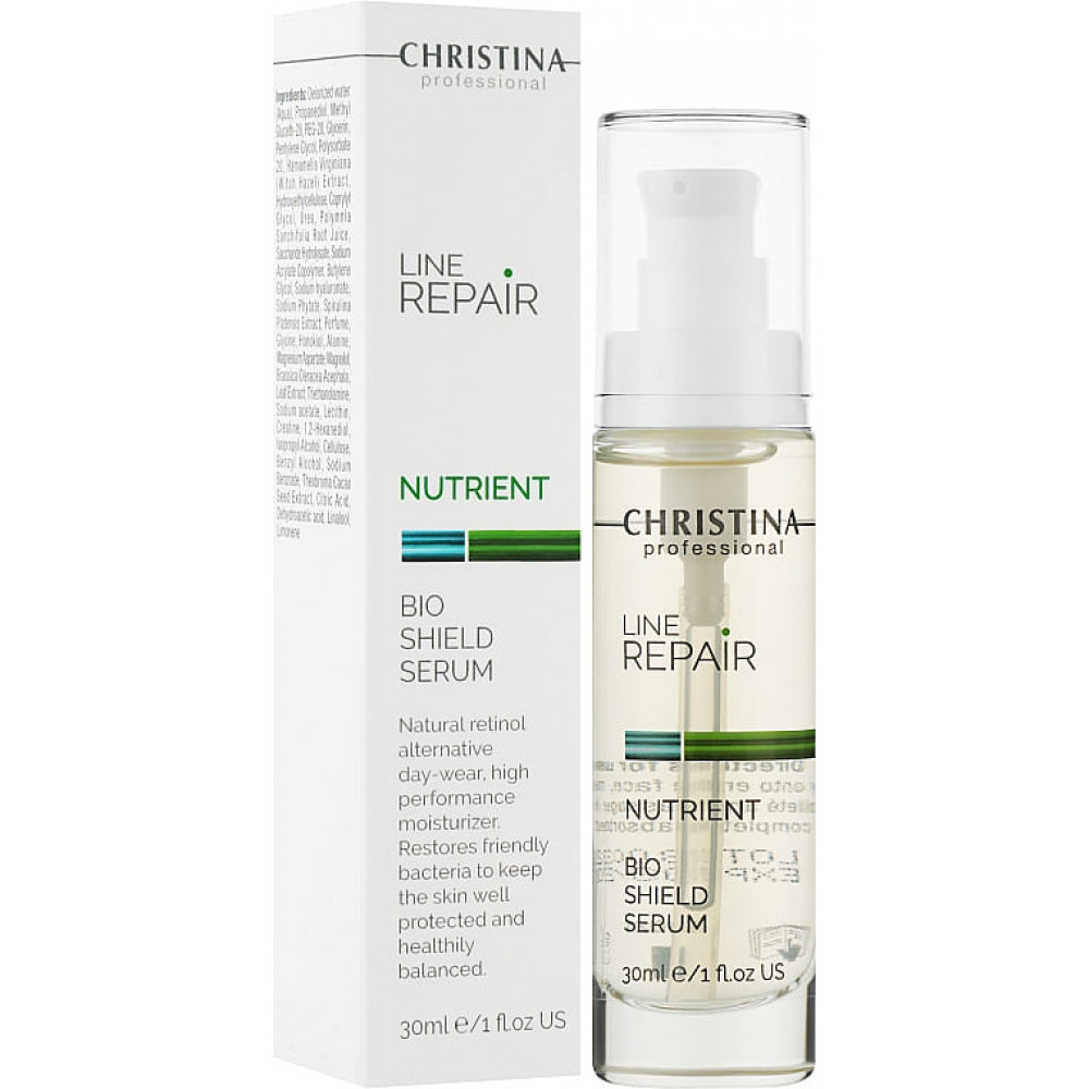 Зволожуюча сироватка "Біо Захист" для обличчя - Christina Line Repair Nutrient Bio Shield Serum - Фото 1
