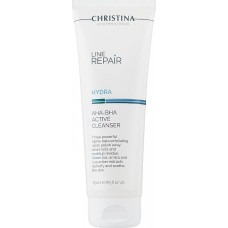 Очиститель для лица с кислотами AHA-BHA - Christina Line Repair Hydra AHA-BHA Active Cleanser