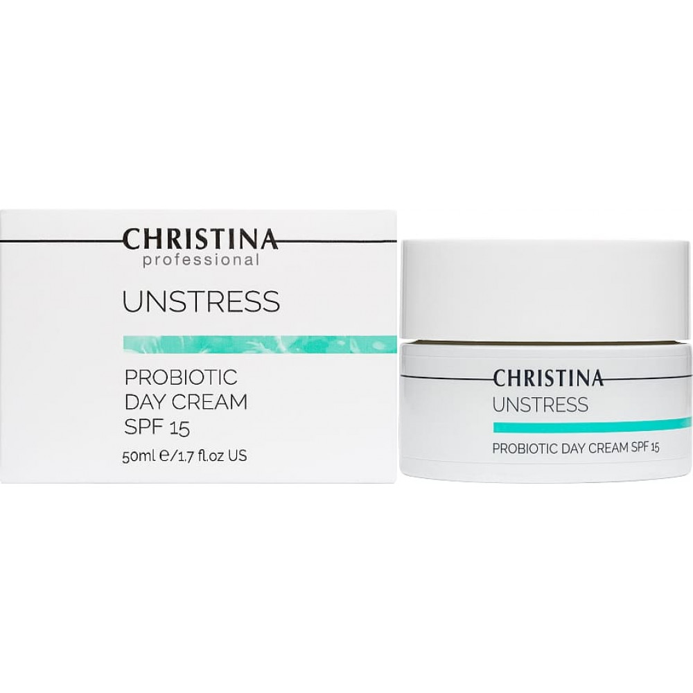 Дневной крем с пробиотическим действием - Christina Unstress ProBiotic Day Cream SPF 15 фото 2