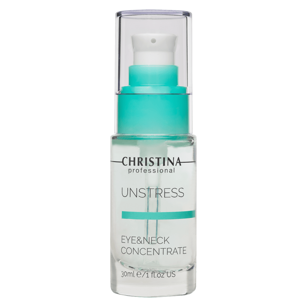 Концентрат для шкіри навколо очей і шиї - Christina Unstress Eye And Neck Concetrate  - Фото 1
