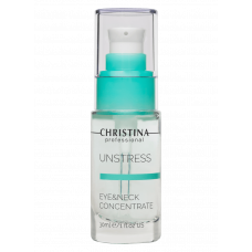 Концентрат для кожи вокруг глаз и шеи - Christina Unstress Eye And Neck Concetrate