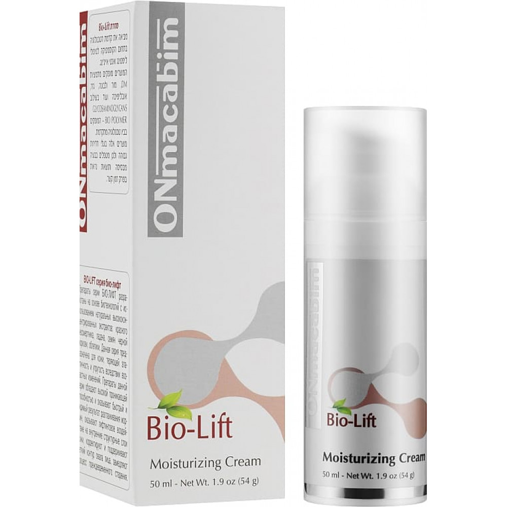 Увлажняющий крем с облепихой SPF 15 - ONmacabim Moisturizing Cream Bio Lift SPF 15 - Фото 1