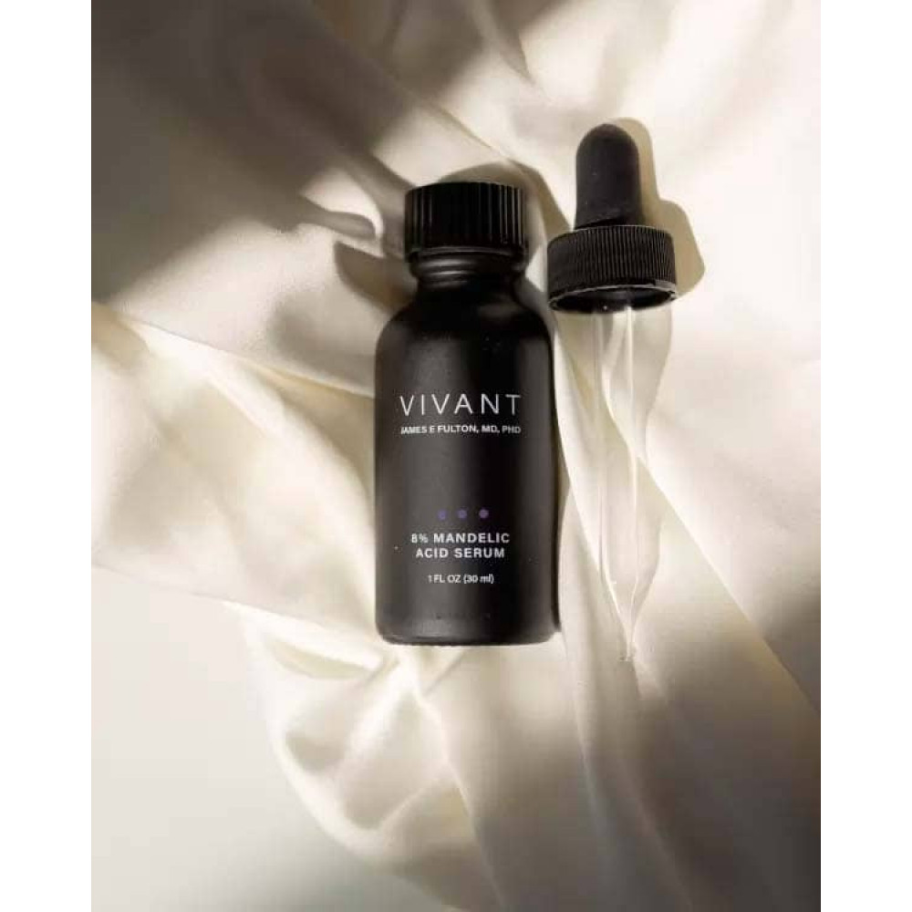 Сироватка з 8% мигдальної кислоти - Vivant Skin Care 8% Mandelic Acid 3-in-1 Serum фото 2
