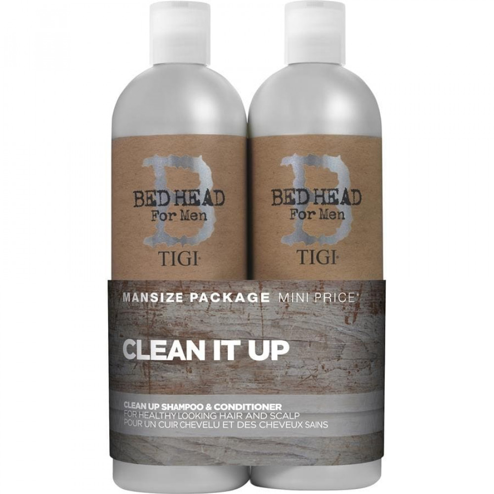 Набор для мужчин - Tigi Clean Up Tween Duo фото 2