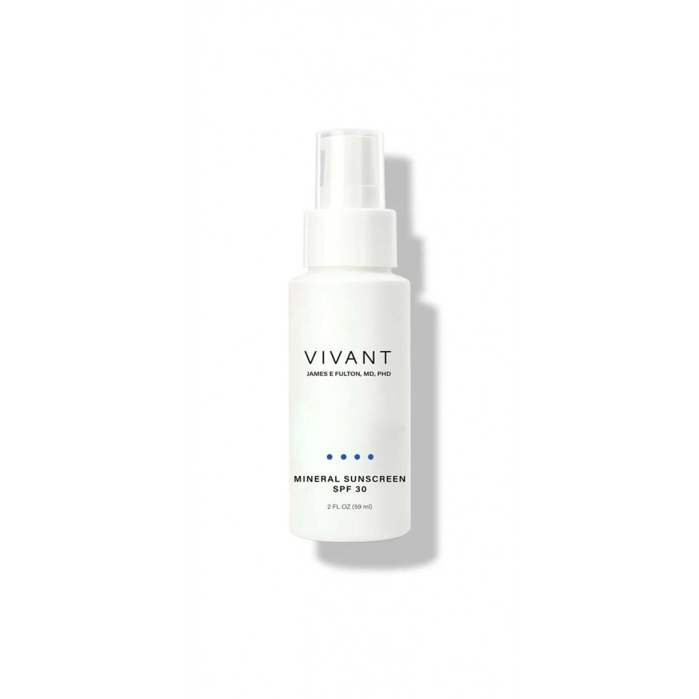 Денний лосьйон з SPF 30 - Vivant Skin Care Mineral Sunscreen SPF 30 - Фото 1