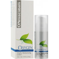 Зволожуюча емульсія для обличчя - ONmacabim Oxygen Vitality Moisturizing Lotion SPF15