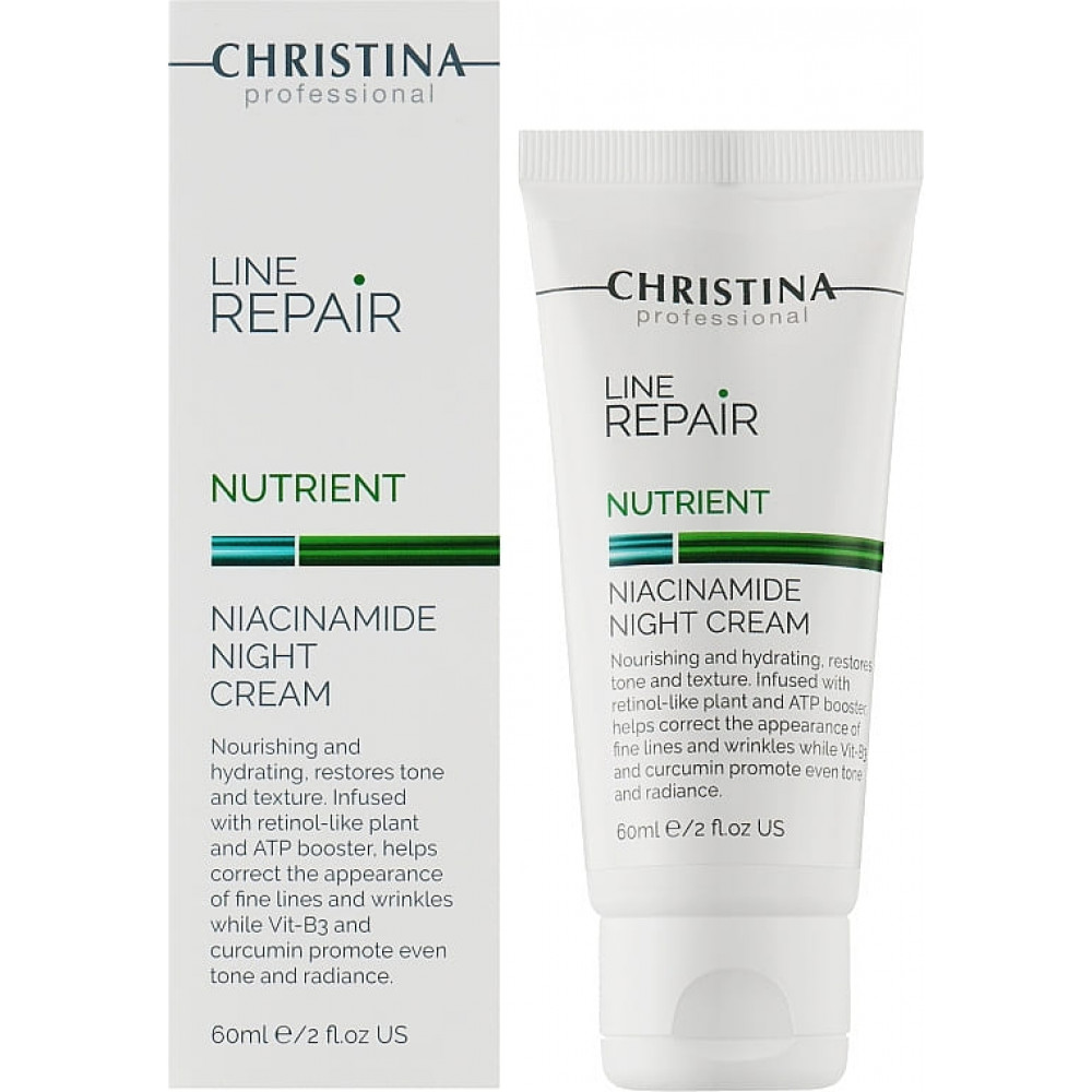Нічний крем для обличчя з ніацинамідом - Christina Line Repair Nutrient Niacinamide Night Cream - Фото 1
