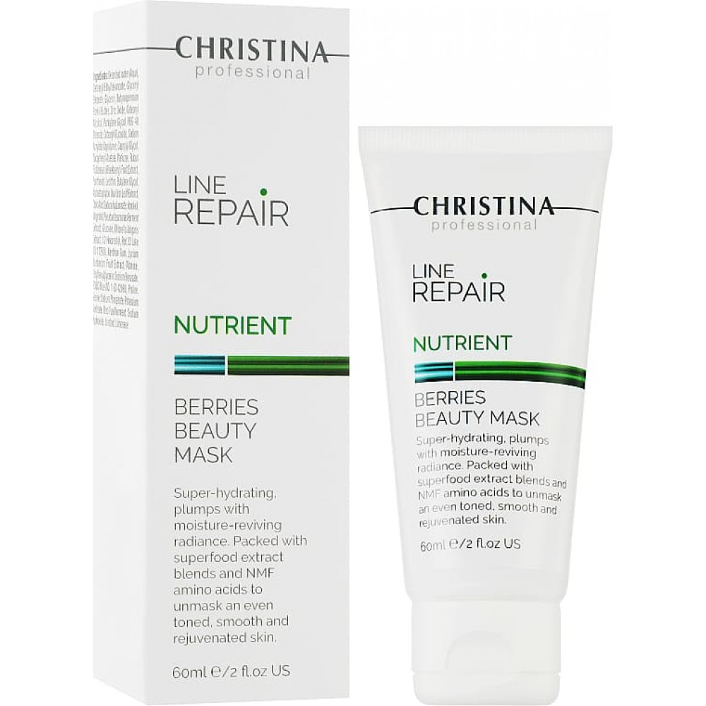 Зволожуюча маска з ягодами для обличчя - Christina Line Repair Nutrient Berries Beauty Mask - Фото 1