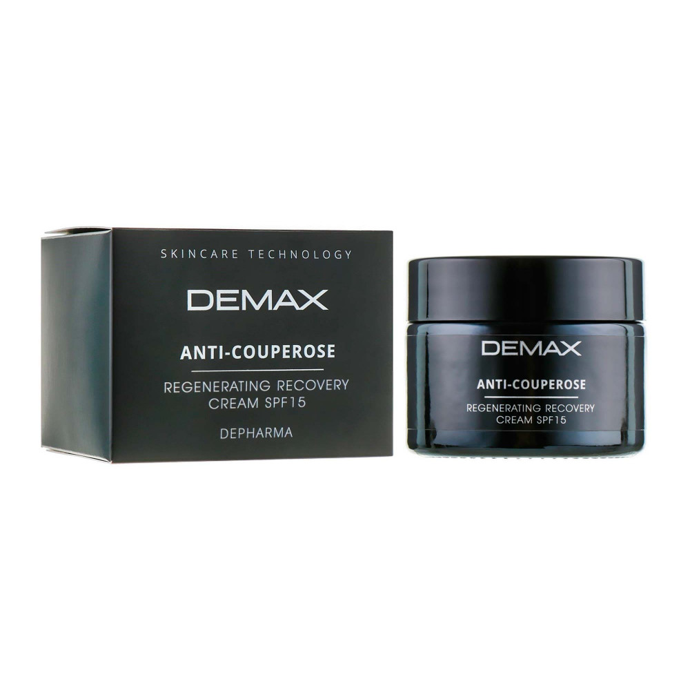 Регенеруючий крем-флюїд SPF15 - Demax Anti-Couperose Regenerating Recovery Cream SPF15 фото 2