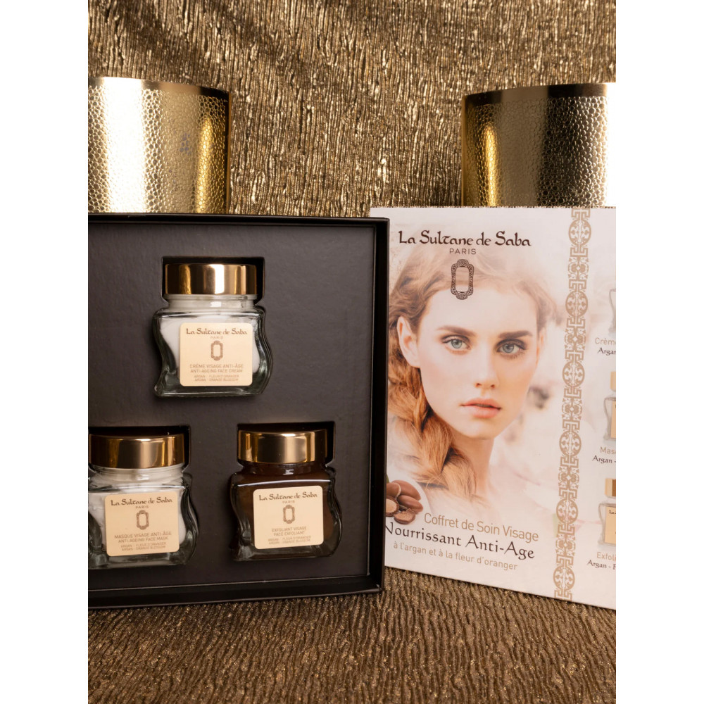 Набір з маслом Аргану - La Sultane de Saba Argan Gift Set фото 3
